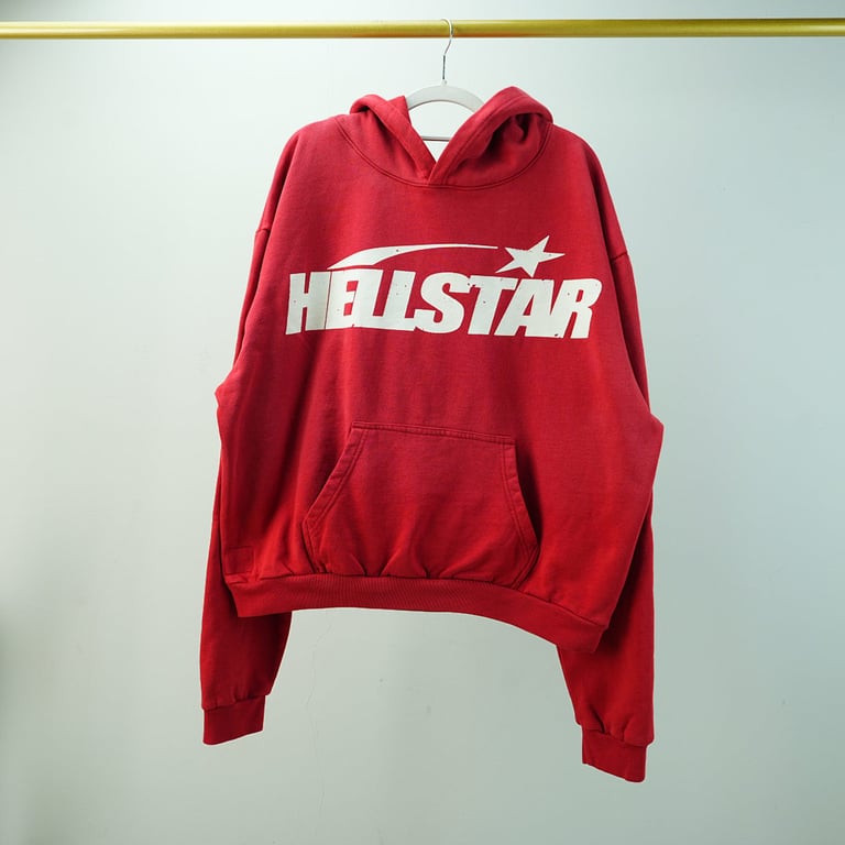 Hellstar Uniform Hoodie Red - 8