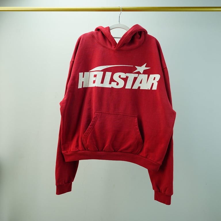 Hellstar Uniform Hoodie Red - 9