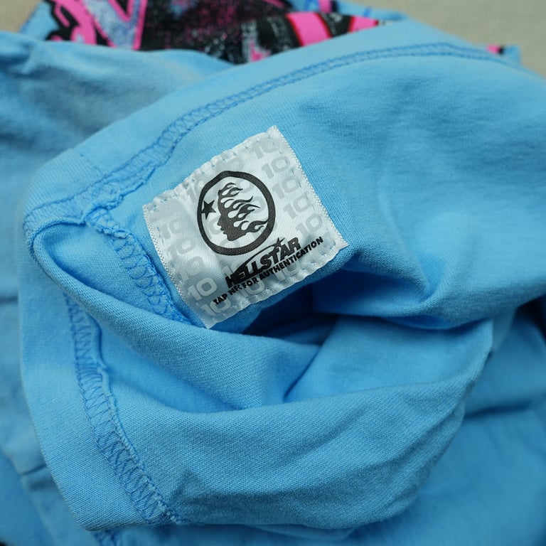 Hellstar Neuron Tour T-Shirt Light Blue - 11