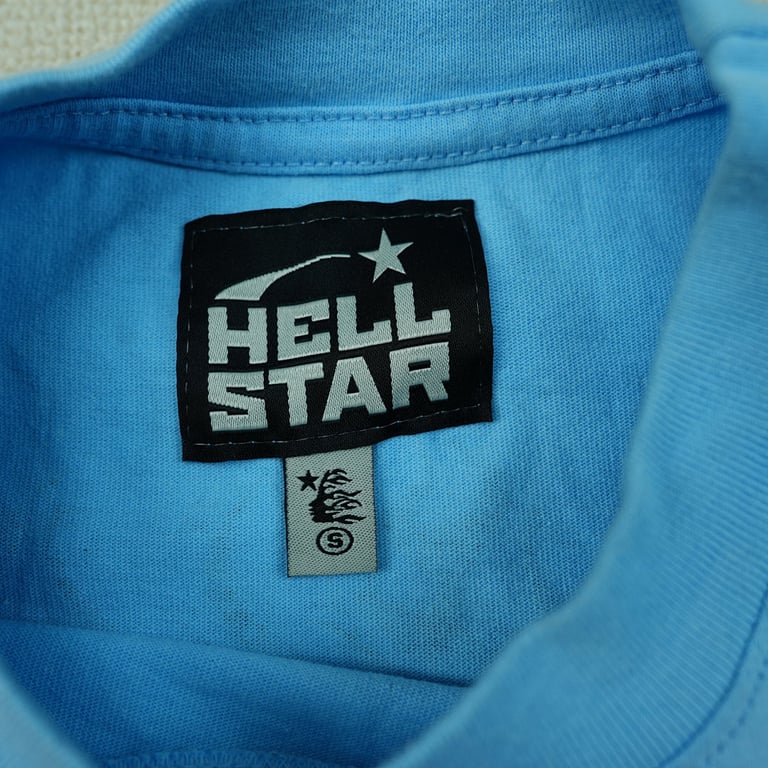 Hellstar Neuron Tour T-Shirt Light Blue - 7