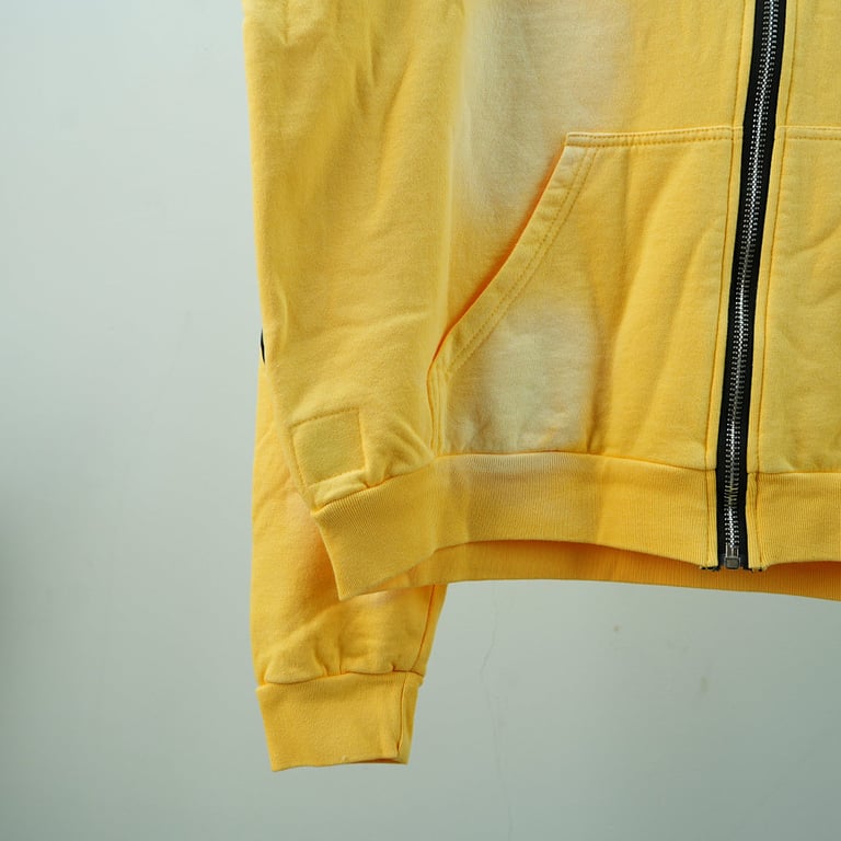 Hellstar Sports Zip-Up Sweatshirt Yellow - 12