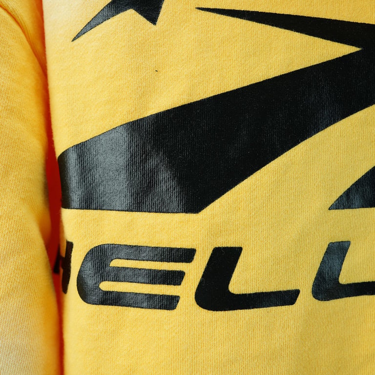 Hellstar Sports Zip-Up Sweatshirt Yellow - 20