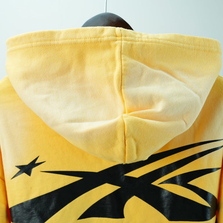 Hellstar Sports Zip-Up Sweatshirt Yellow - 22