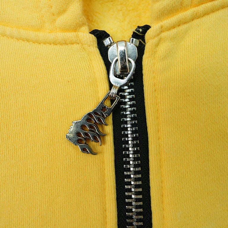 Hellstar Sports Zip-Up Sweatshirt Yellow - 28
