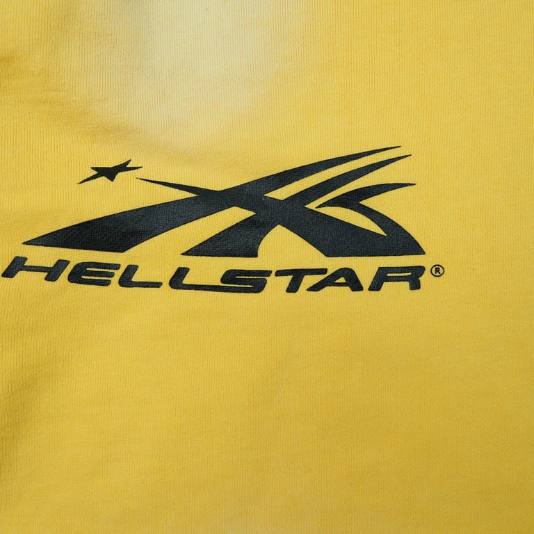 Hellstar Sports Zip-Up Sweatshirt Yellow - 30