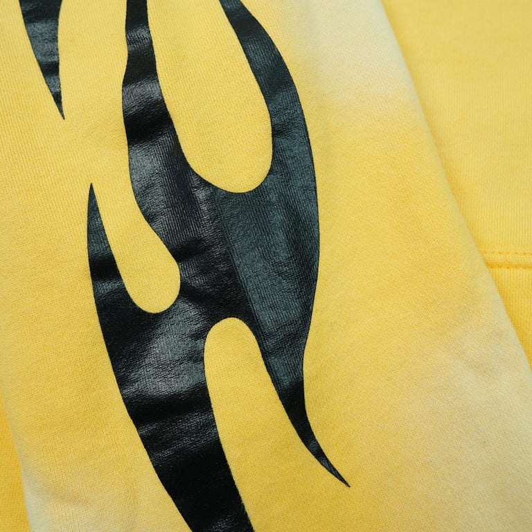 Hellstar Sports Zip-Up Sweatshirt Yellow - 34
