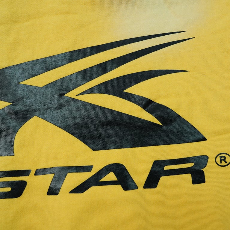 Hellstar Sports Zip-Up Sweatshirt Yellow - 41