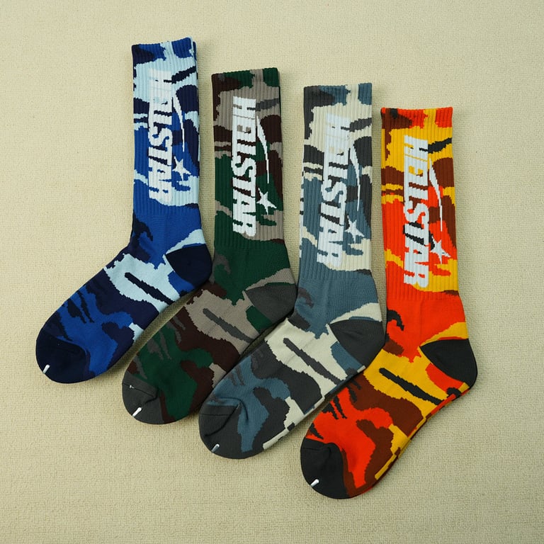Hellstar Logo Socks (4 Pack) Camo - 7