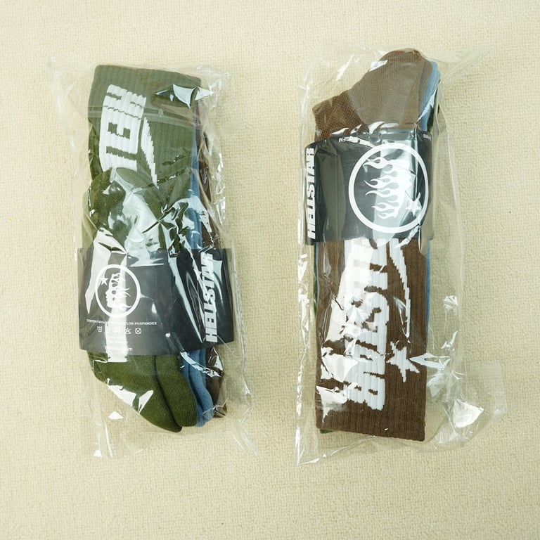Hellstar Logo Socks (3 Pack) Earth Tone - 4