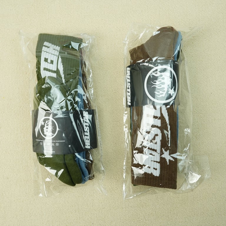 Hellstar Logo Socks (3 Pack) Earth Tone - 5