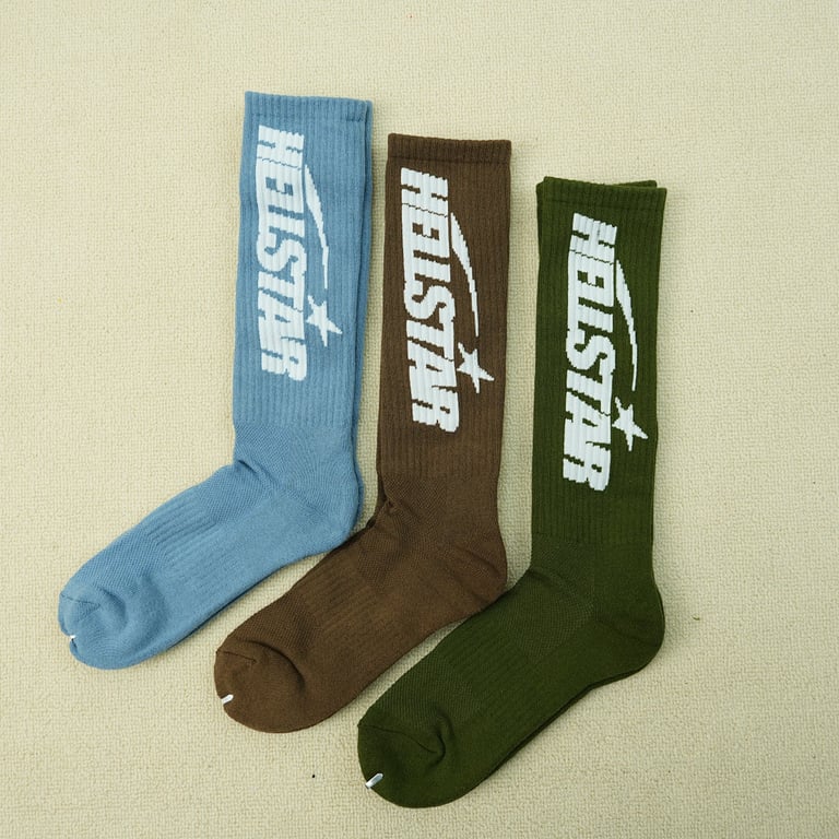 Hellstar Logo Socks (3 Pack) Earth Tone - 7