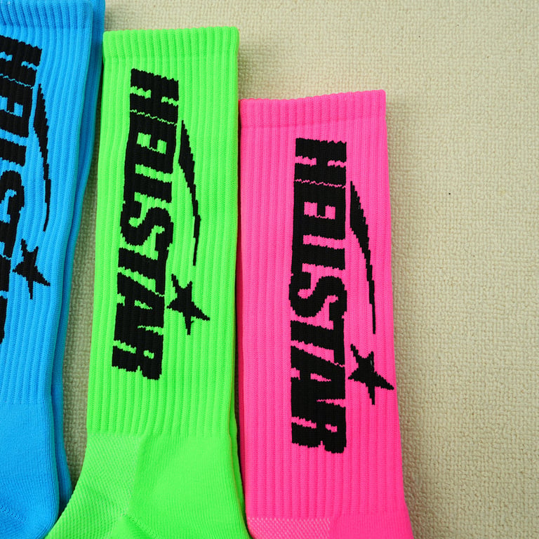 Hellstar Logo Socks (4 Pack) Neon - 11