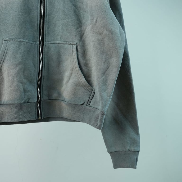Hellstar Studios Zip Hoodie Gray - 11