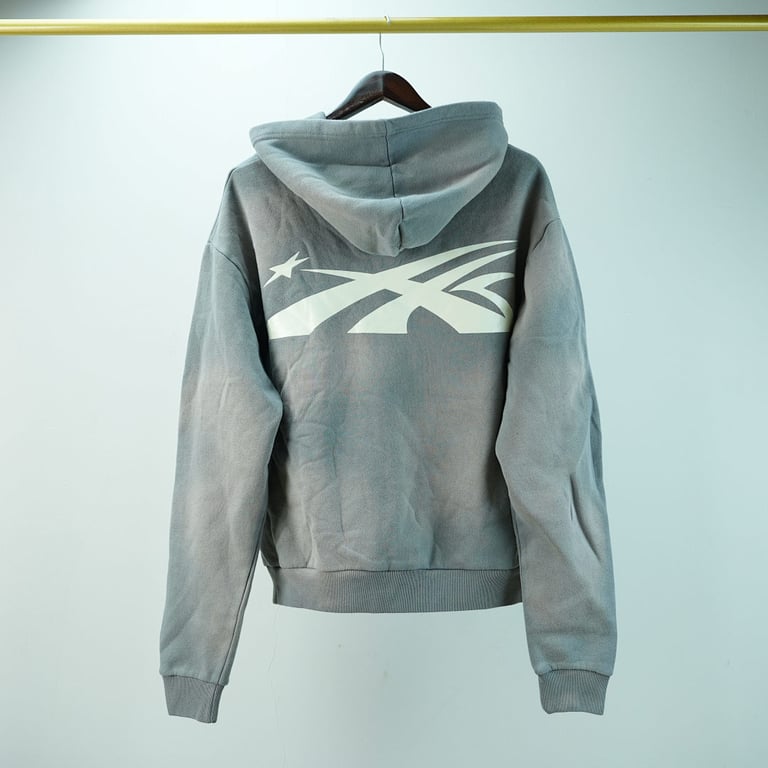 Hellstar Studios Zip Hoodie Gray - 15