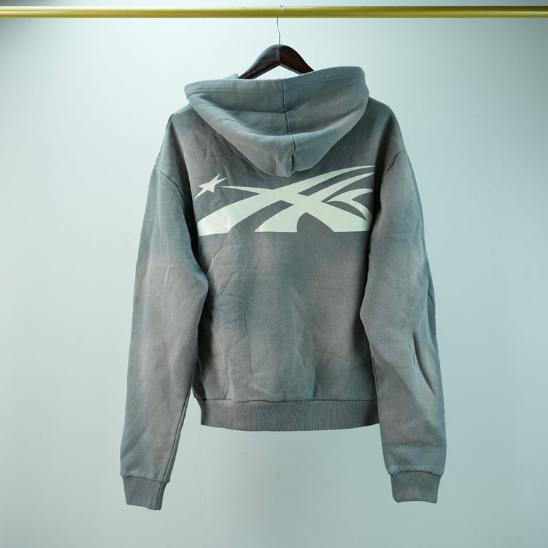 Hellstar Studios Zip Hoodie Gray - 16