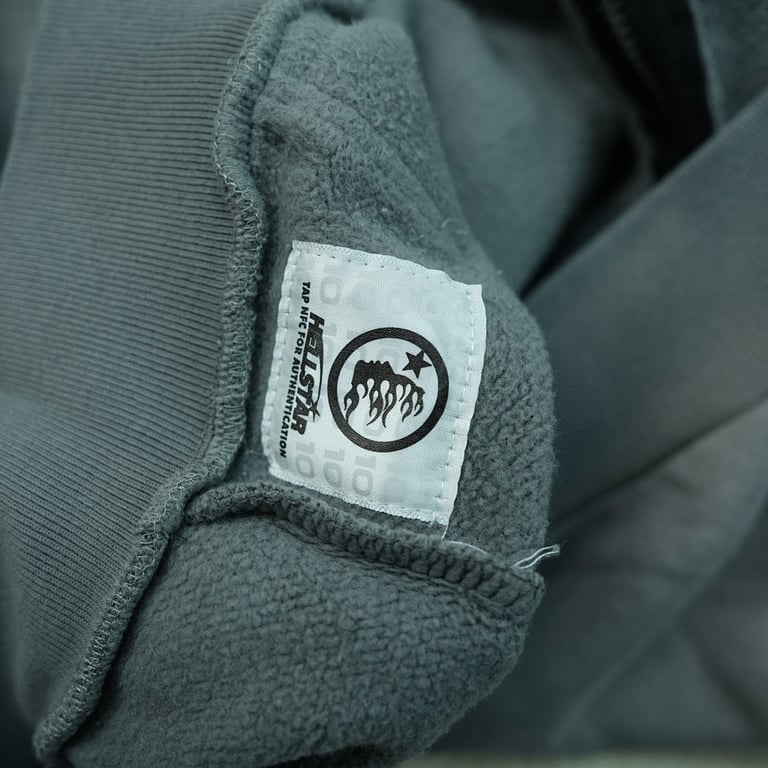 Hellstar Studios Zip Hoodie Gray - 8