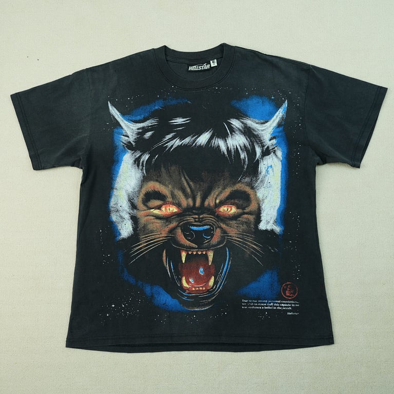 Hellstar Full Moon T-shirt Black - 11