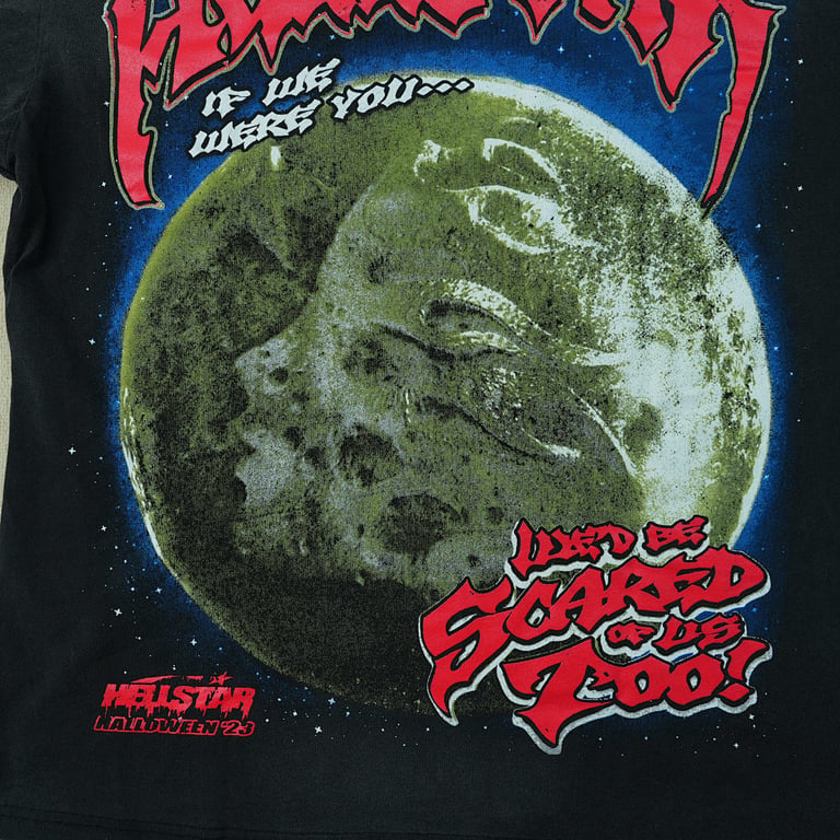 Hellstar Full Moon T-shirt Black - 15