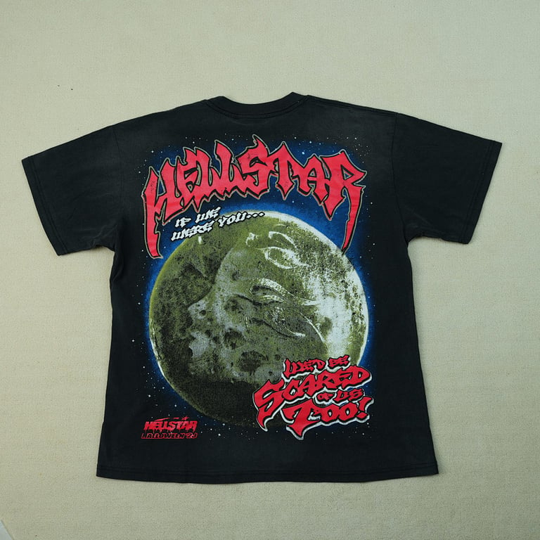 Hellstar Full Moon T-shirt Black - 20