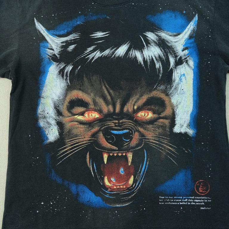Hellstar Full Moon T-shirt Black - 4