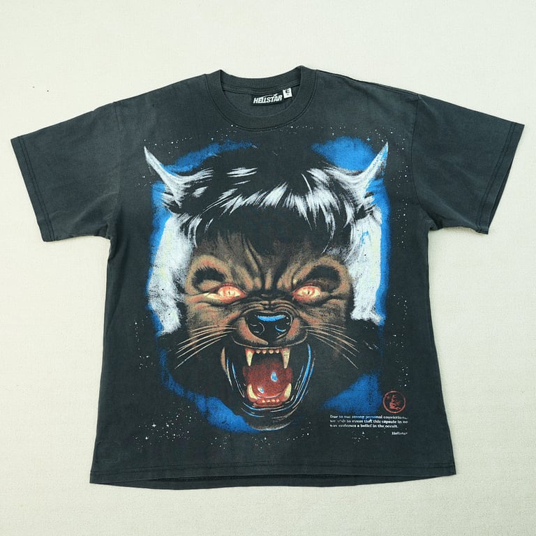 Hellstar Full Moon T-shirt Black - 9