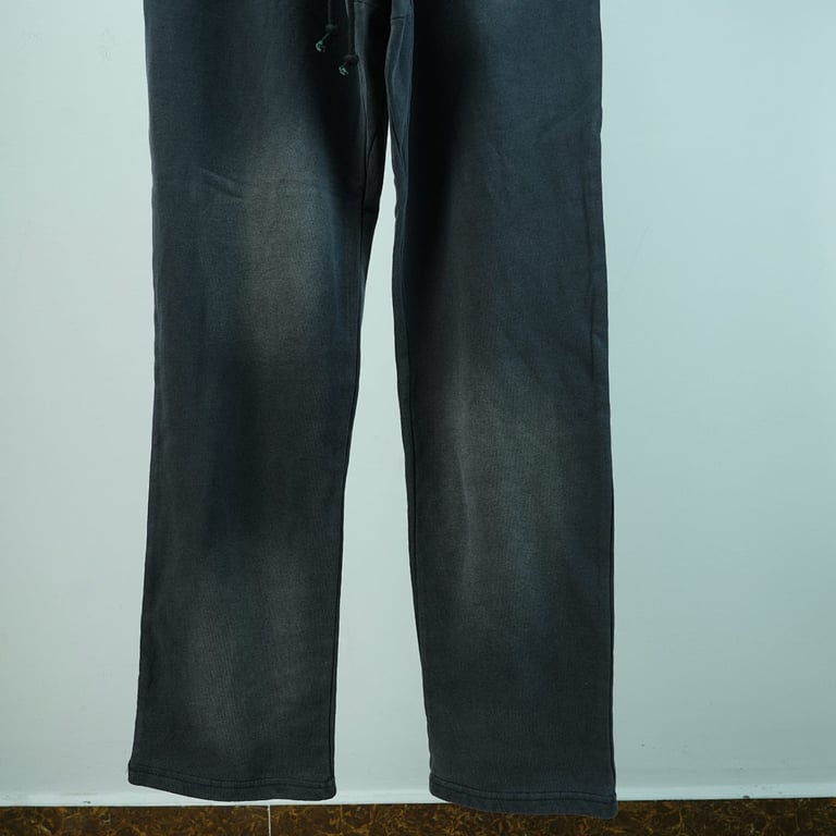 Hellstar No Guts No Glory Flare Bottom Sweatpants Midnight Dye Black - 18