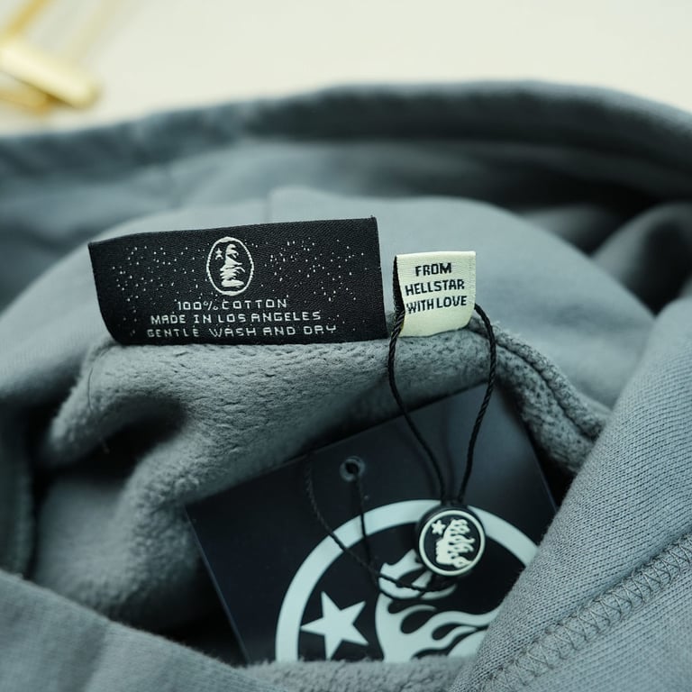 Hellstar Future Flame Hoodie Grey - 21