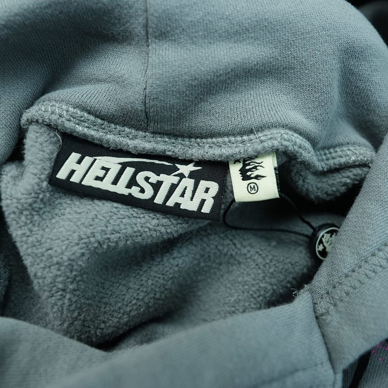 Hellstar Future Flame Hoodie Grey - 22