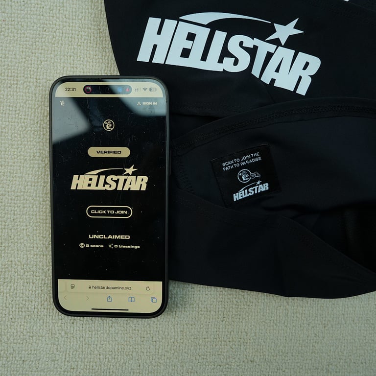 Hellstar Logo Balaclava Black - 14
