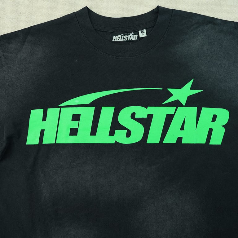 Hellstar Classic T-shirt Black/Green - 10