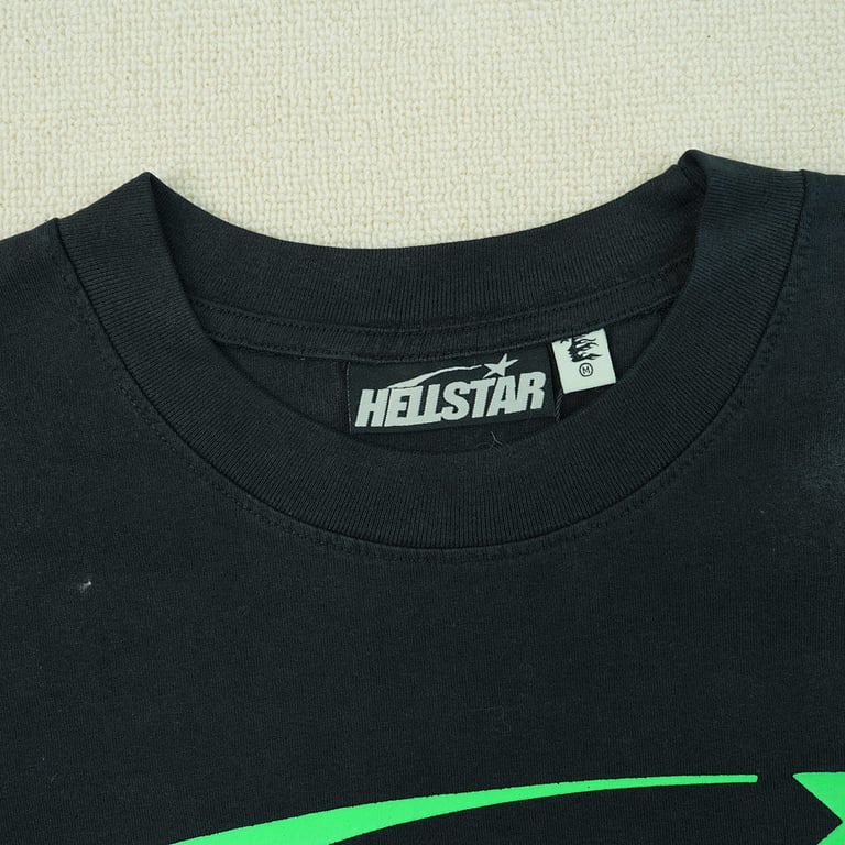 Hellstar Classic T-shirt Black/Green - 12