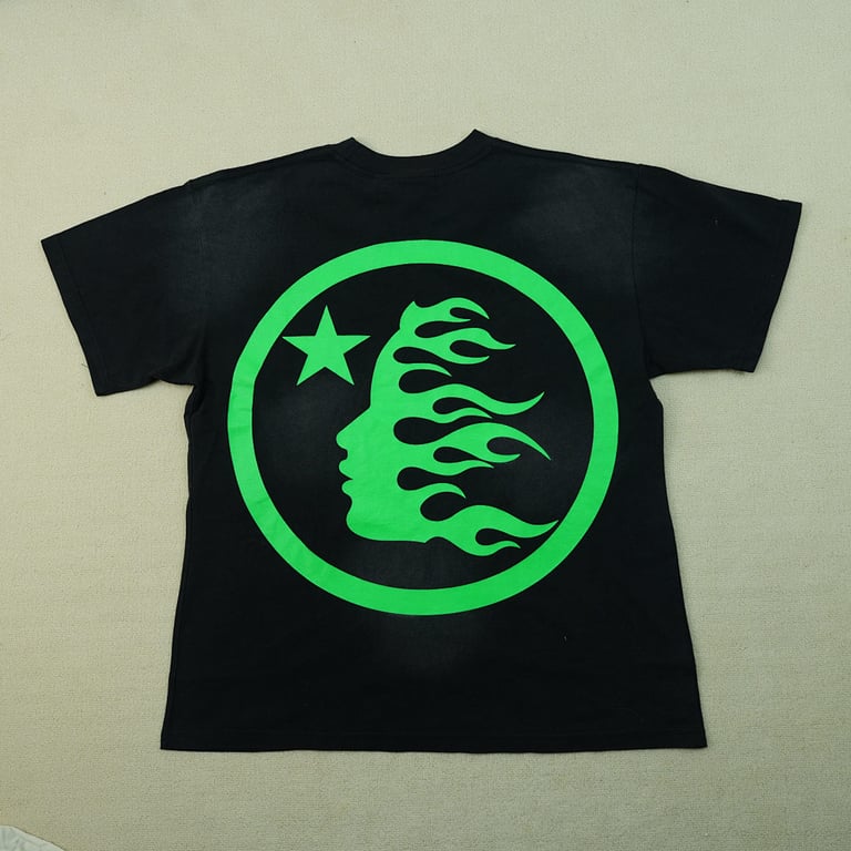Hellstar Classic T-shirt Black/Green - 15