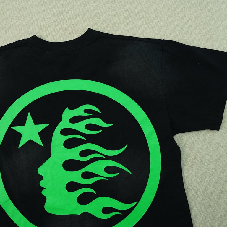 Hellstar Classic T-shirt Black/Green - 16