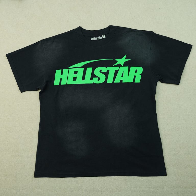 Hellstar Classic T-shirt Black/Green - 4