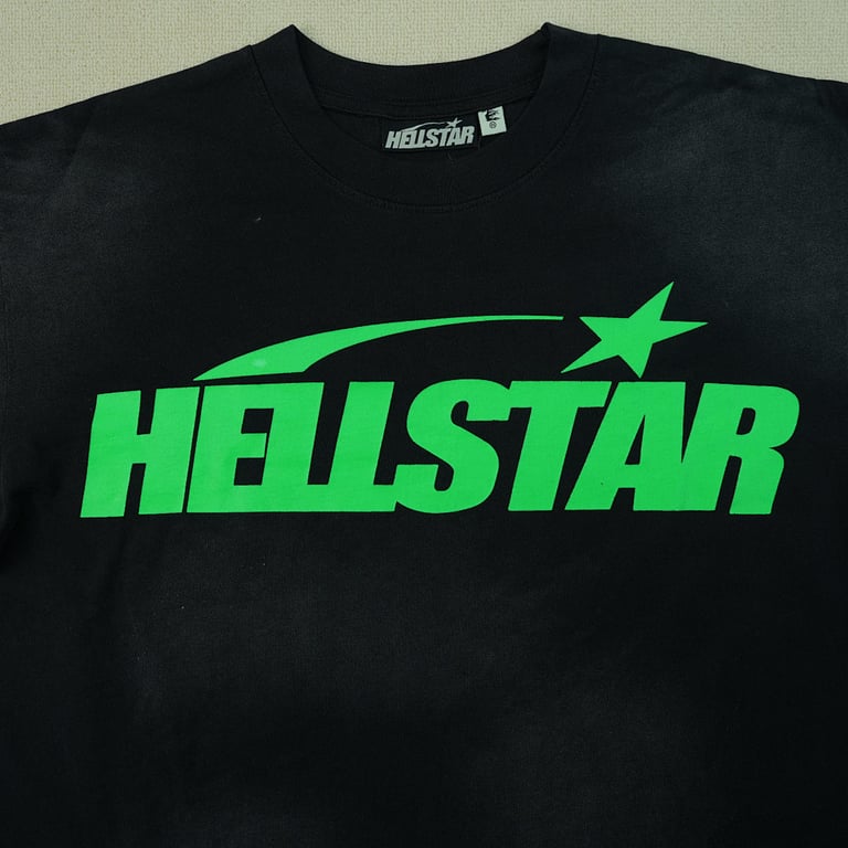 Hellstar Classic T-shirt Black/Green - 9