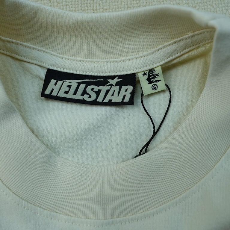 Hellstar Classic T-shirt White/Orange - 10