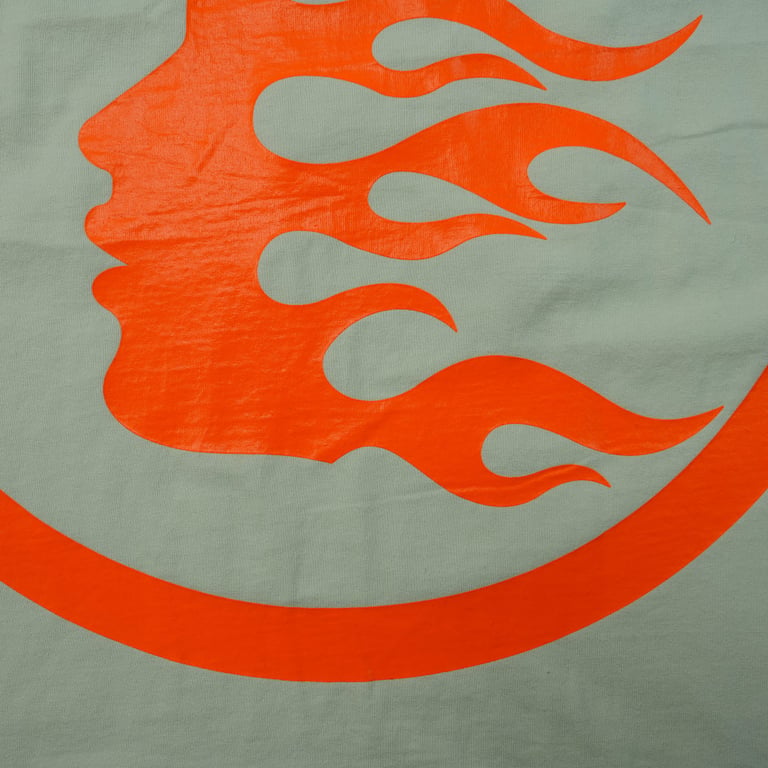 Hellstar Classic T-shirt White/Orange - 18