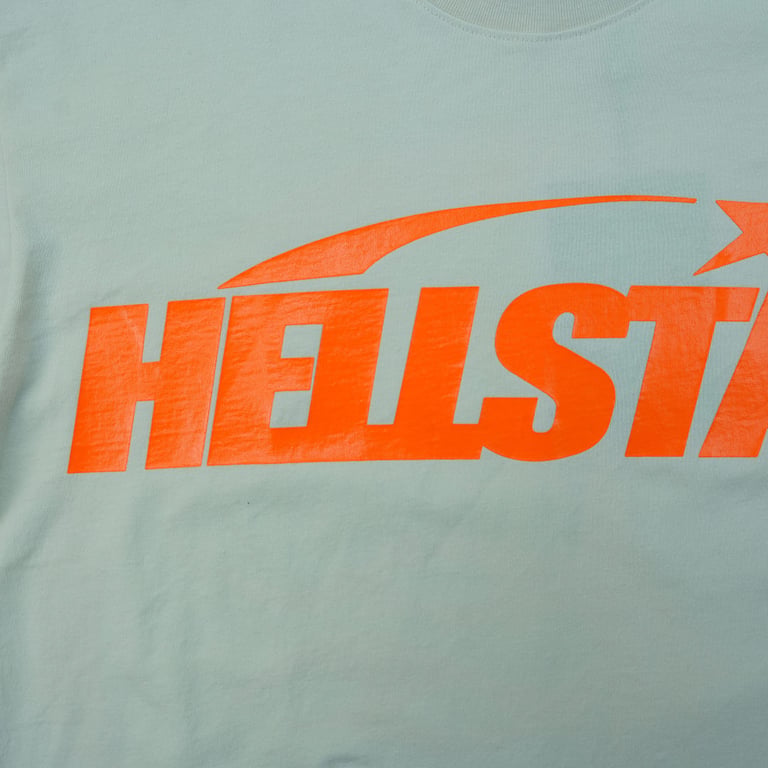 Hellstar Classic T-shirt White/Orange - 8