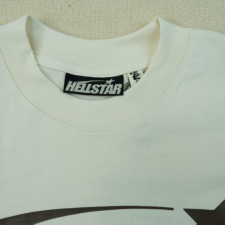Hellstar Classic T-shirt White/Brown - 10