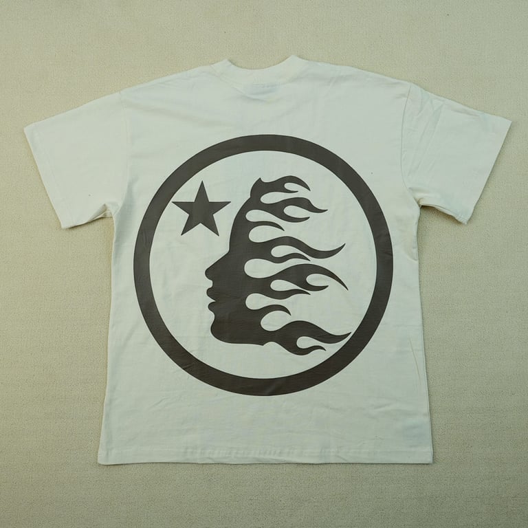 Hellstar Classic T-shirt White/Brown - 13