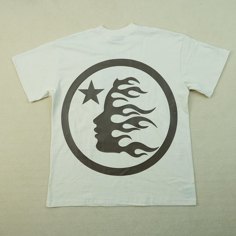 Hellstar Classic T-shirt White/Brown - 14