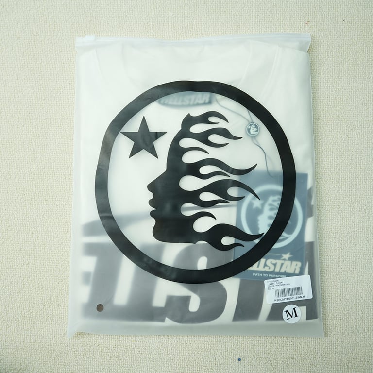 Hellstar Classic T-shirt White/Brown - 3