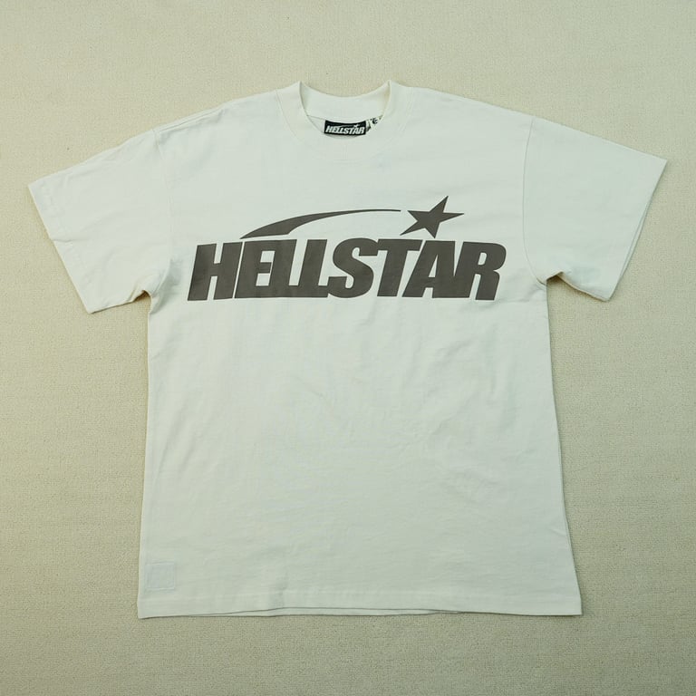 Hellstar Classic T-shirt White/Brown - 4