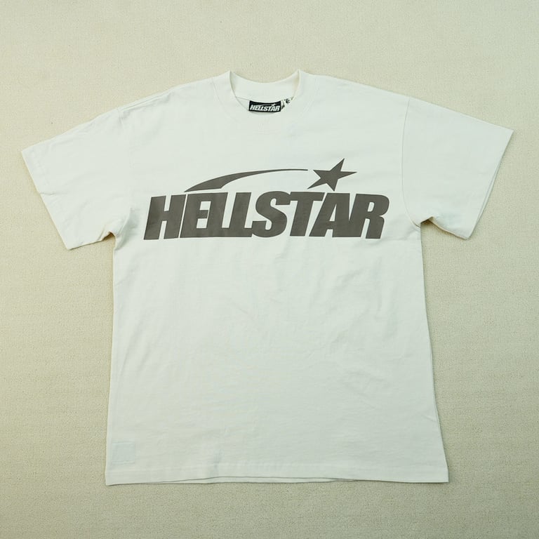 Hellstar Classic T-shirt White/Brown - 5