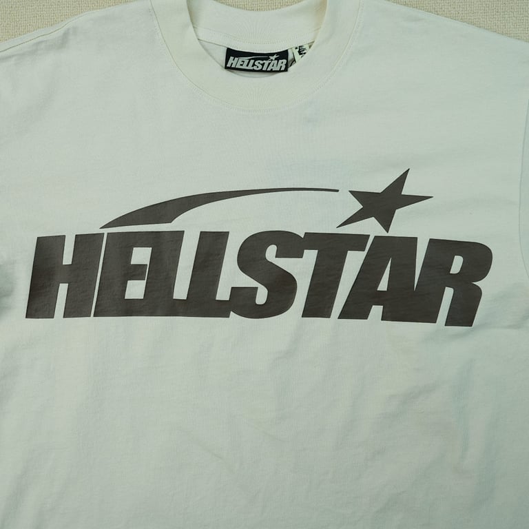 Hellstar Classic T-shirt White/Brown - 6