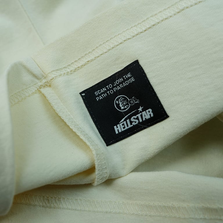 Hellstar Classic T-shirt White/Brown - 8