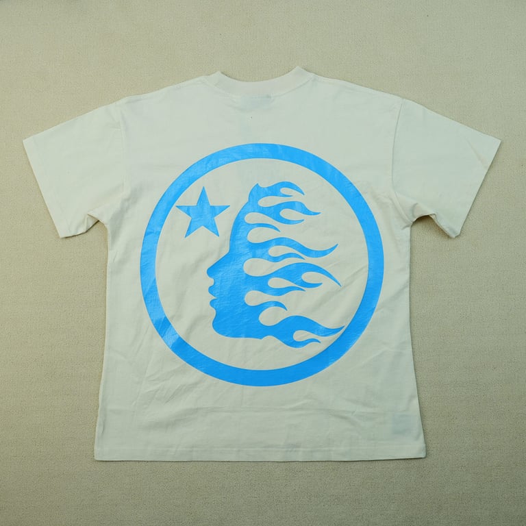 Hellstar Classic T-shirt White/Blue - 14