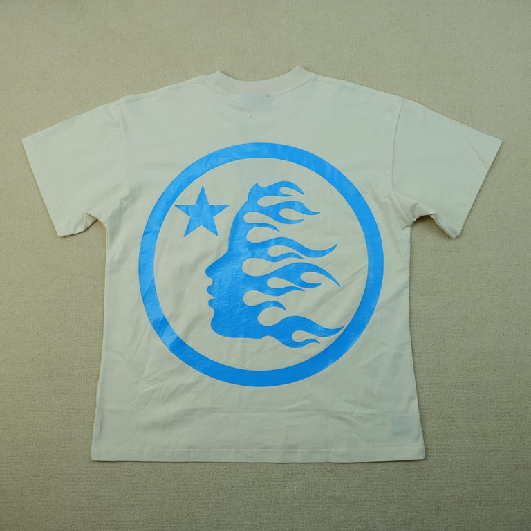 Hellstar Classic T-shirt White/Blue - 15