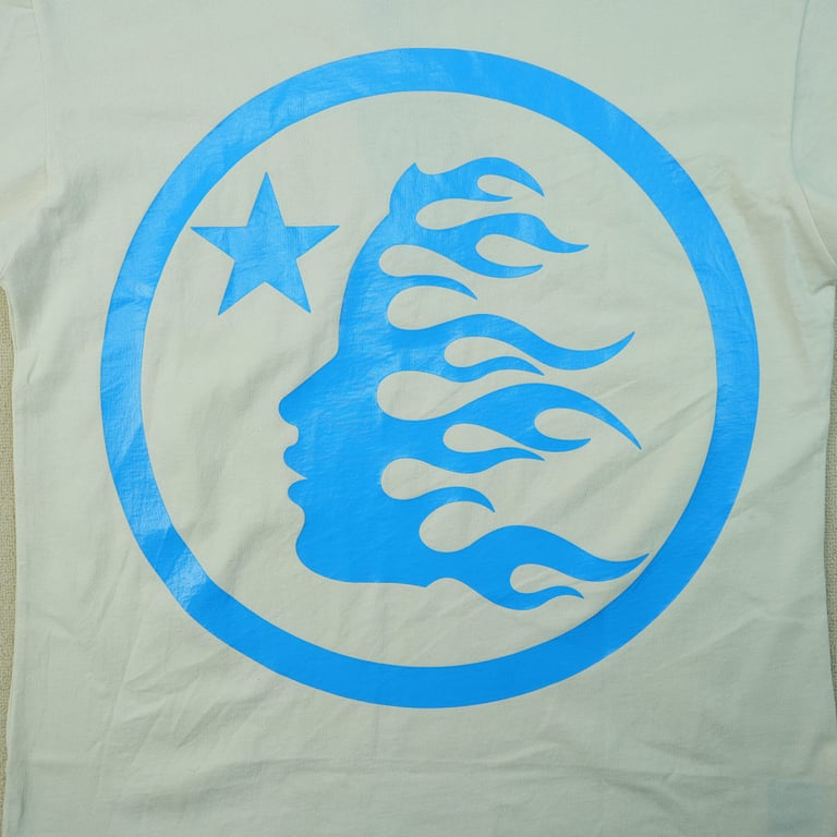 Hellstar Classic T-shirt White/Blue - 17