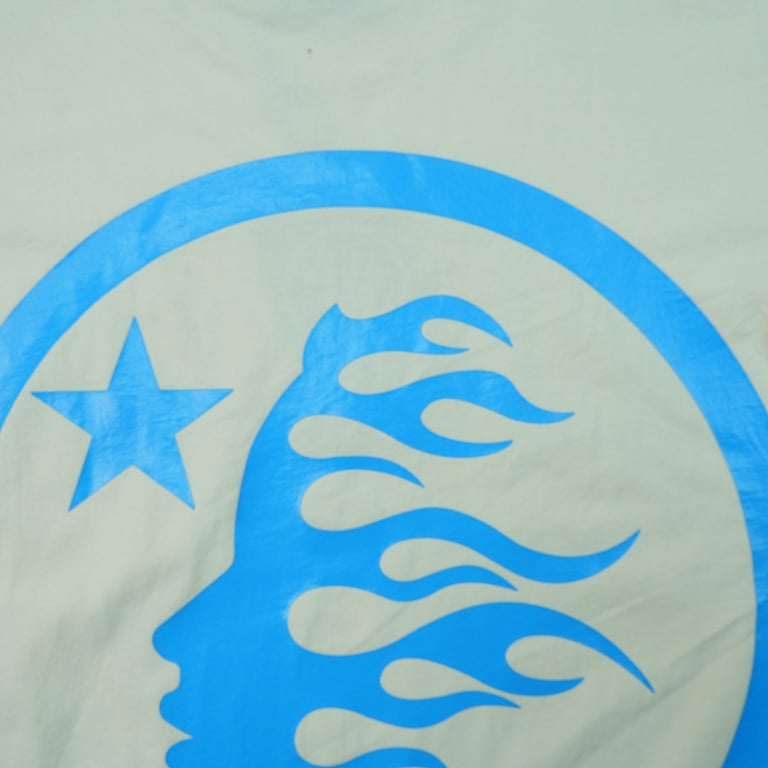 Hellstar Classic T-shirt White/Blue - 19